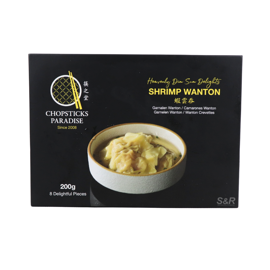 Chopsticks Paradise Shrimp Wanton 200g